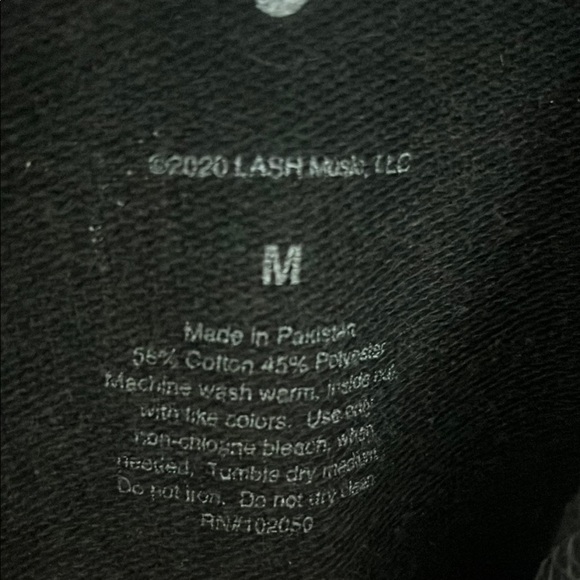 Black Billie Eilish Graphic Hoodie Sz medium - Picture 6 of 6